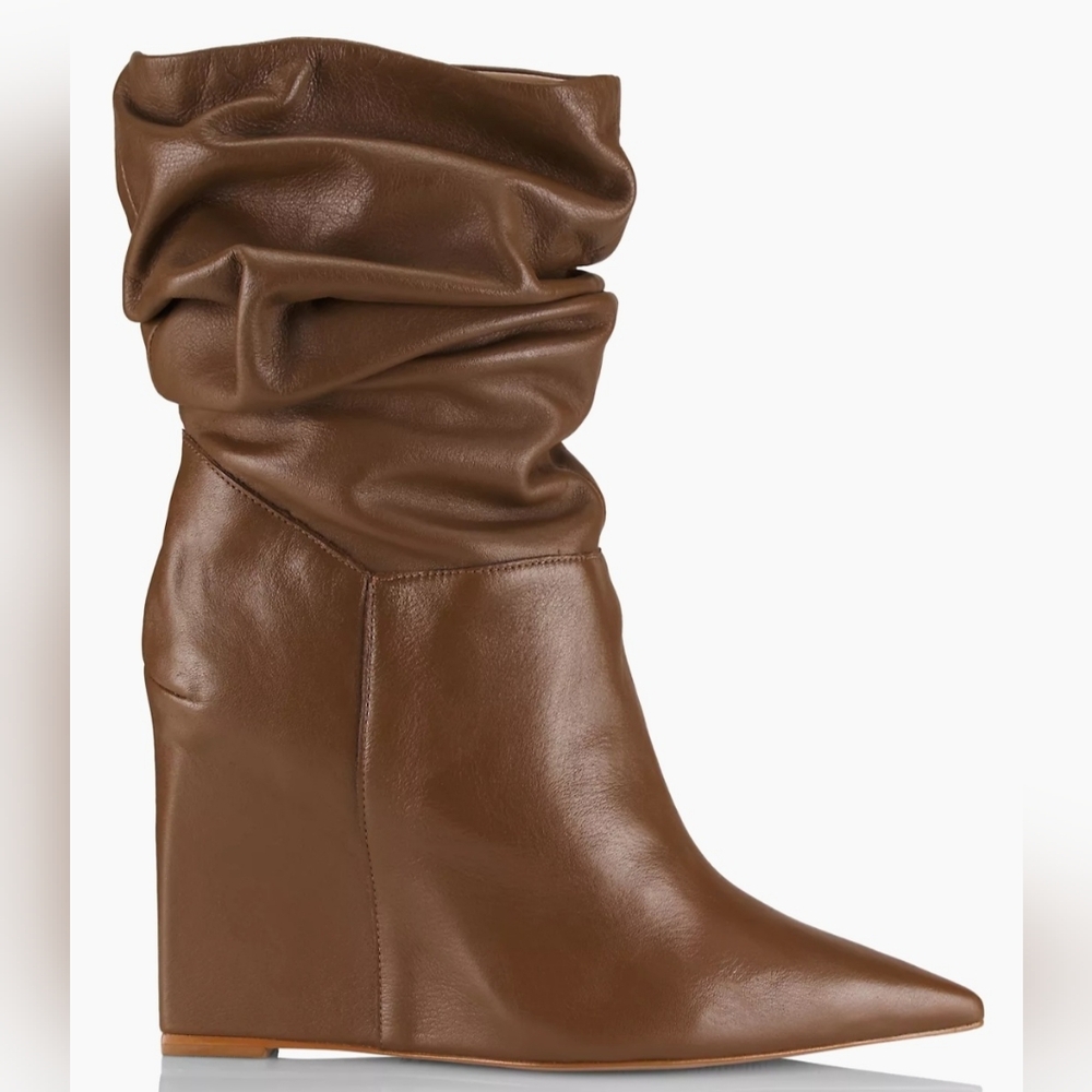 🤎 Schutz Ashlee Leather Boots
